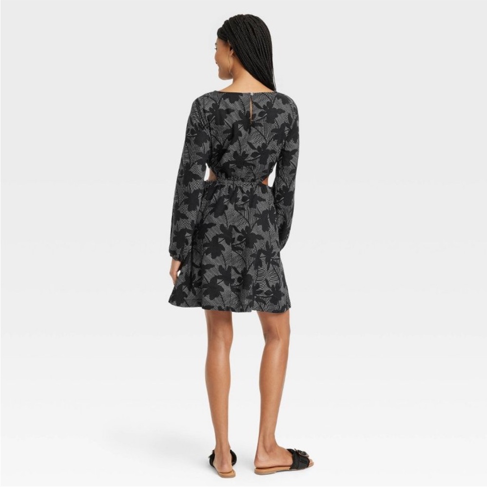 Tropical Cutout Dress - Picture 2 of 3